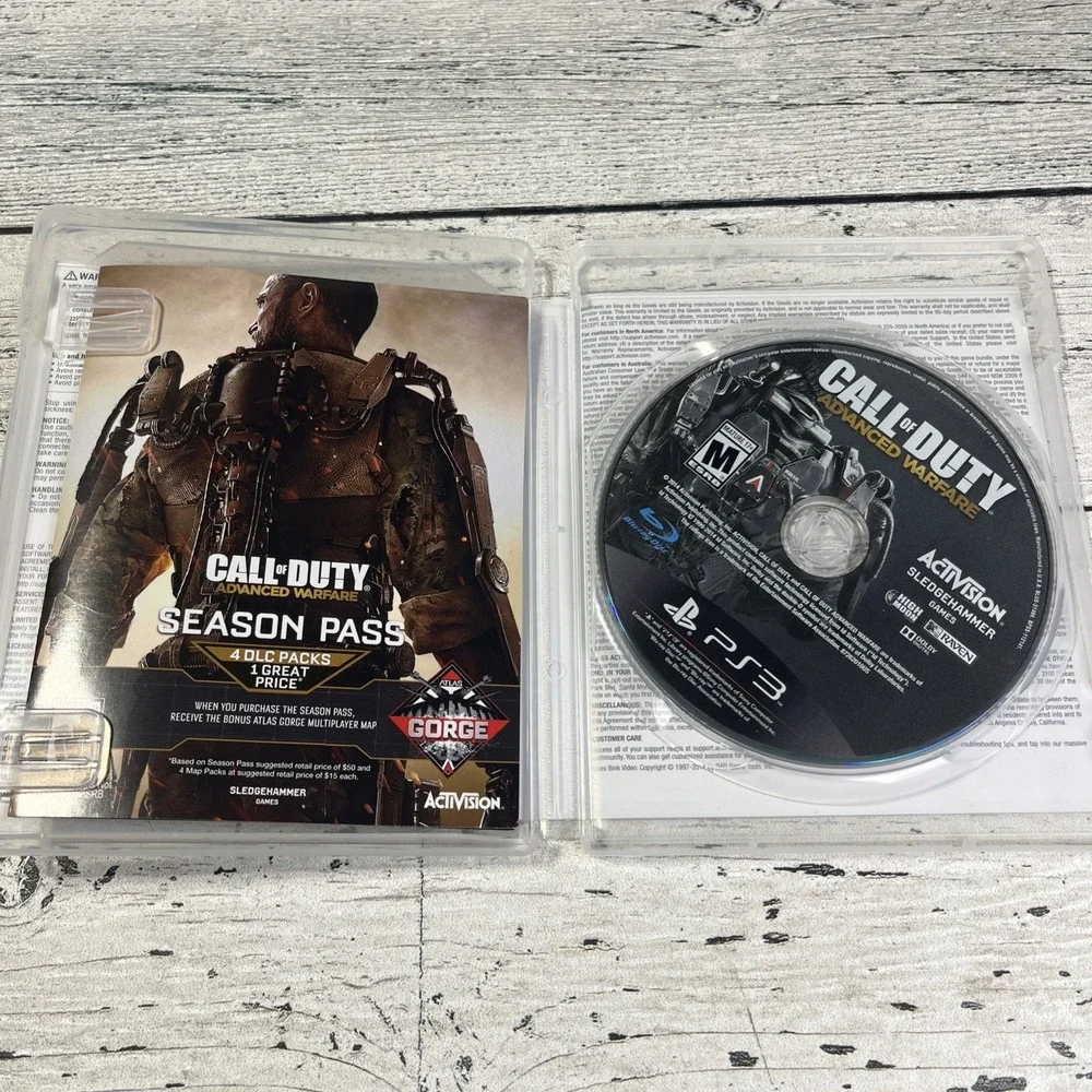 Call of Duty: Advanced Warfare (Sony PlayStation 3,‎ 2014)